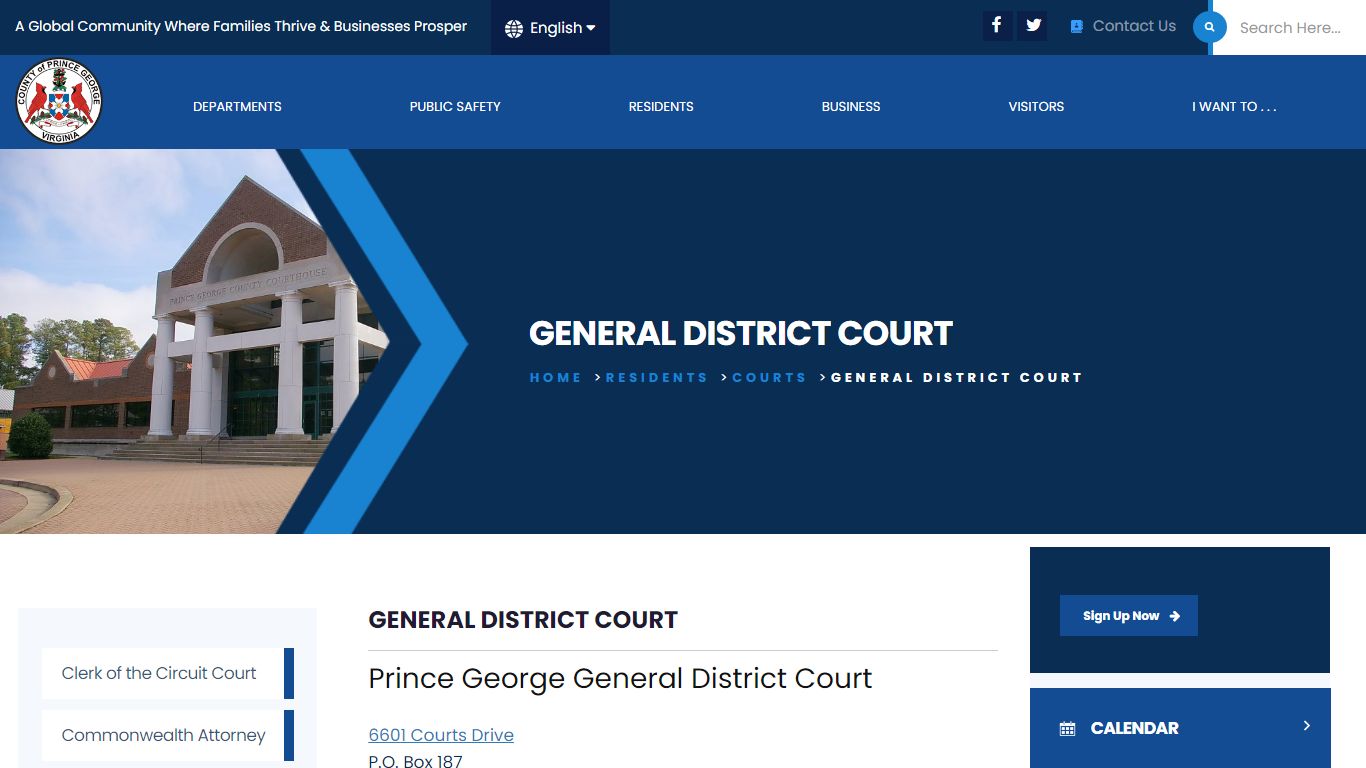 General District Court - Prince George County, Virginia