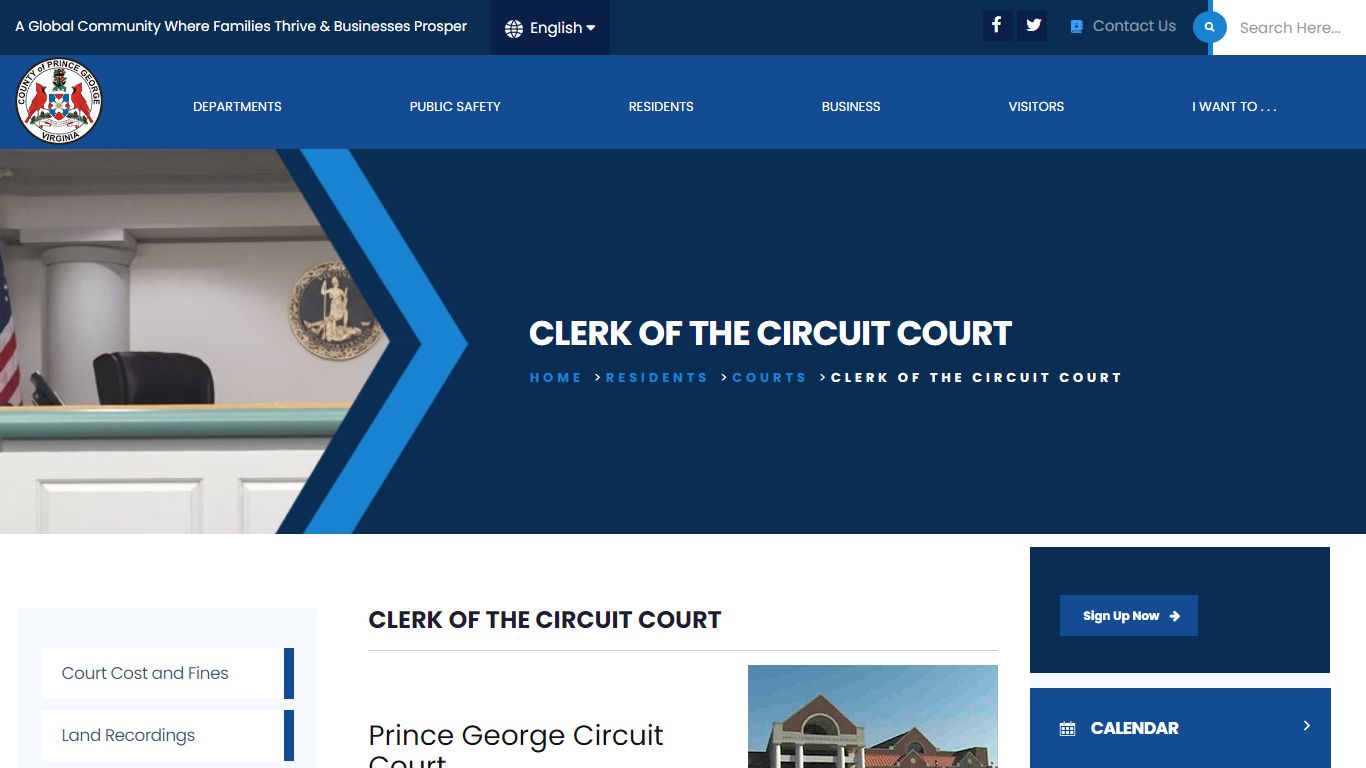 Clerk of the Circuit Court - Prince George County, Virginia